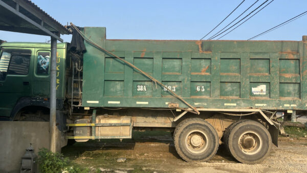 Cho thuê xe ben 4 chân công trình